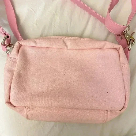 NWT Nunoo Pink Recycled Ellie Canvas Bag - Picture 4 of 6